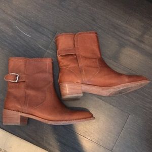 Loeffler Randall Size 8 Cognac Booties